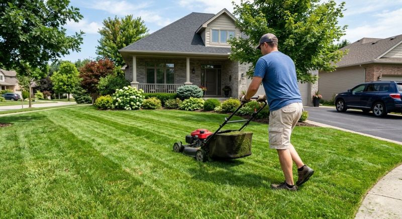 Fall Mowing in Bowie, MD