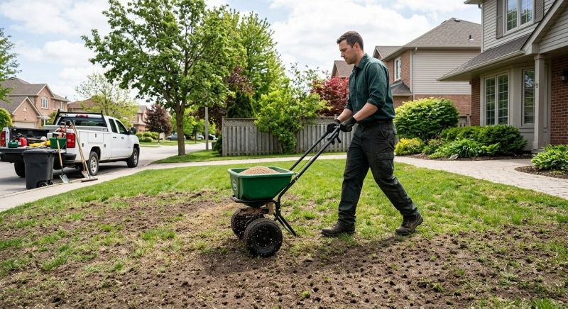 New Construction Lawn Seeding in Ventura County, CA